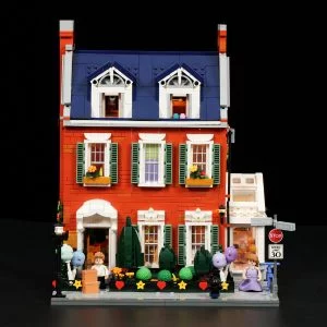 Lumibricks 15009 Redbrick Row House — comparez les prix sur Planet-Brick (vue détail 4)