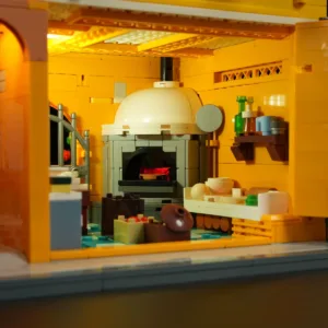 Lumibricks 15010 Italian Homestyle Restaurant — comparez les prix sur Planet-Brick (vue détail 4)