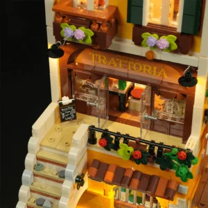 Lumibricks 15010 Italian Homestyle Restaurant — meilleure offre du moment sur Planet-Brick (vue détail 5)