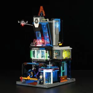 Lumibricks 17009 Cyberpunk Police HQ — comparateur de prix sur Planet-Brick (vue détail 1)