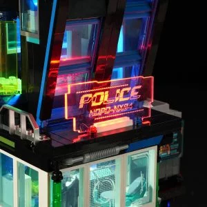 Lumibricks 17009 Cyberpunk Police HQ — comparez les prix sur Planet-Brick (vue détail 4)