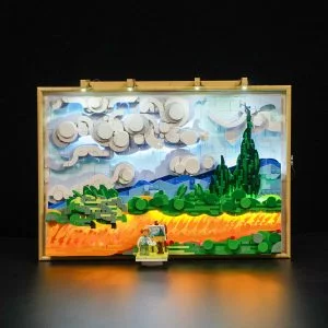 Lumibricks 21001 Wheat Field with Cypresses — comparez les prix sur Planet-Brick (vue détail 4)