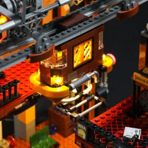 Lumibricks F9007 Steampunk Train Station — prix le plus bas sur Planet-Brick (vue détail 6)