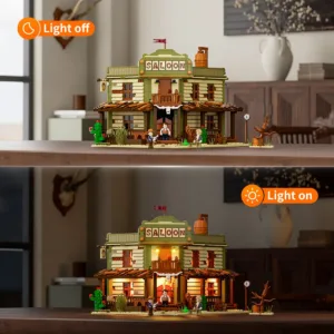 Lumibricks F9021 Western Saloon — où acheter au meilleur tarif sur Planet-Brick (vue détail 2)