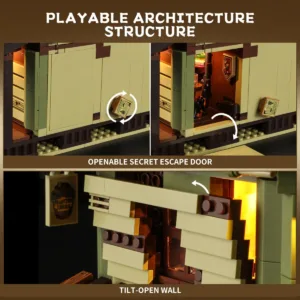 Lumibricks F9021 Western Saloon — comparez les prix sur Planet-Brick (vue détail 4)