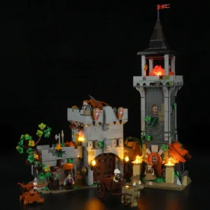Lumibricks F9027 Medieval Watchtower — comparateur de prix sur Planet-Brick (vue détail 1)
