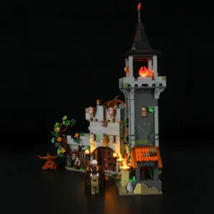 Lumibricks F9027 Medieval Watchtower — où acheter au meilleur tarif sur Planet-Brick (vue détail 2)