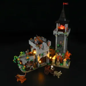 Lumibricks F9027 Medieval Watchtower — prix le plus bas sur Planet-Brick (vue détail 6)