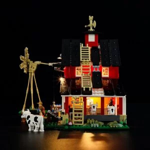 Lumibricks F9037 Cow Barn — où acheter au meilleur tarif sur Planet-Brick (vue détail 2)