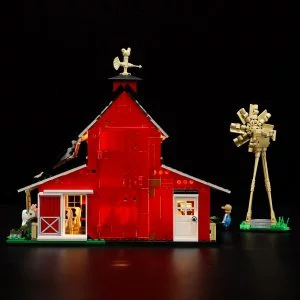 Lumibricks F9037 Cow Barn — comparez les prix sur Planet-Brick (vue détail 4)