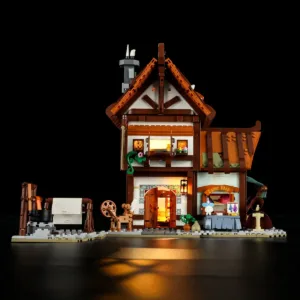 Lumibricks F9038 Medieval Tailor Shop — où acheter au meilleur tarif sur Planet-Brick (vue détail 2)