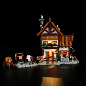 Lumibricks F9038 Medieval Tailor Shop — bons plans et promos sur Planet-Brick (vue détail 3)
