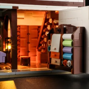 Lumibricks F9038 Medieval Tailor Shop — comparatif marchands sur Planet-Brick (vue détail 7)