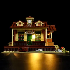 Lumibricks F9039 West Train Station — comparez les prix sur Planet-Brick (vue détail 4)