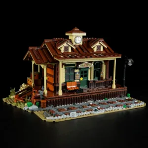 Lumibricks F9039 West Train Station — prix le plus bas sur Planet-Brick (vue détail 6)