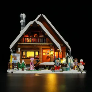Lumibricks F9041 Ski Lodge — bons plans et promos sur Planet-Brick (vue détail 3)
