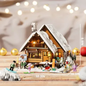 Lumibricks F9041 Ski Lodge — comparez les prix sur Planet-Brick (vue détail 4)