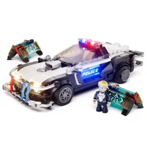 Lumibricks F9043 Véhicule de Patrouille de Police — où acheter au meilleur tarif sur Planet-Brick (vue détail 2)