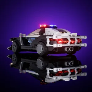 Lumibricks F9043 Véhicule de Patrouille de Police — comparez les prix sur Planet-Brick (vue détail 4)