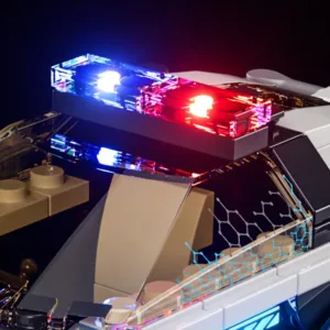 Lumibricks F9043 Véhicule de Patrouille de Police — meilleure offre du moment sur Planet-Brick (vue détail 5)