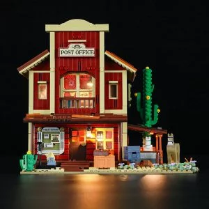Lumibricks F9044 Old West Post Office — comparateur de prix sur Planet-Brick (vue détail 1)