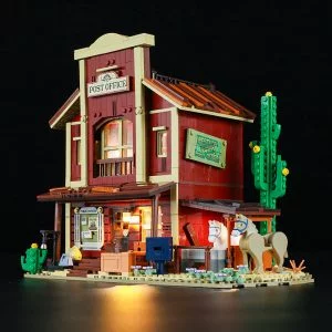 Lumibricks F9044 Old West Post Office — où acheter au meilleur tarif sur Planet-Brick (vue détail 2)