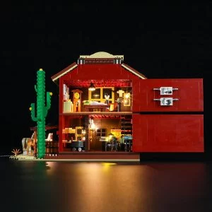 Lumibricks F9044 Old West Post Office — bons plans et promos sur Planet-Brick (vue détail 3)