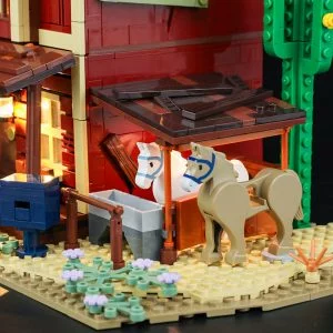 Lumibricks F9044 Old West Post Office — comparez les prix sur Planet-Brick (vue détail 4)