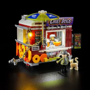 Lumibricks F9046 Remorque Hot-dog pimenté — comparateur de prix sur Planet-Brick (vue détail 1)