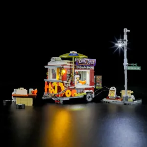 Lumibricks F9046 Remorque Hot-dog pimenté — où acheter au meilleur tarif sur Planet-Brick (vue détail 2)