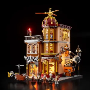 Lumibricks F9050 Steampunk Flying Club — où acheter au meilleur tarif sur Planet-Brick (vue détail 2)