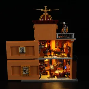 Lumibricks F9050 Steampunk Flying Club — comparez les prix sur Planet-Brick (vue détail 4)