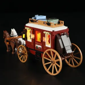 Lumibricks F9052 Western Stagecoach — comparez les prix sur Planet-Brick (vue détail 4)