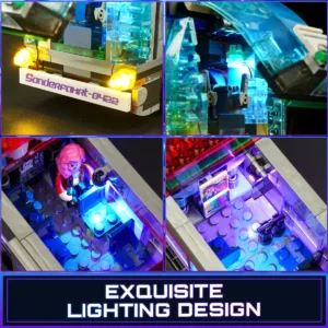 Lumibricks F9060 Le Bus du Futur — prix le plus bas sur Planet-Brick (vue détail 6)