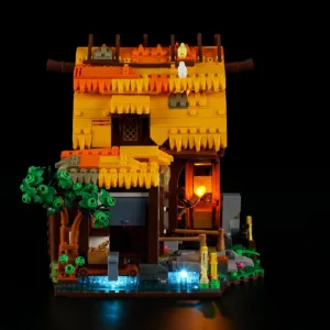 Lumibricks F9061 Medieval Water Mill — comparez les prix sur Planet-Brick (vue détail 4)