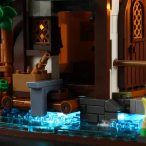 Lumibricks F9061 Medieval Water Mill — comparatif marchands sur Planet-Brick (vue détail 7)