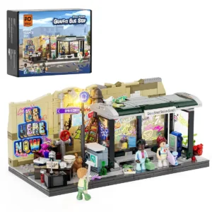 Lumibricks F9066 Abribus Graffiti — meilleur prix sur Planet-Brick (visuel principal)