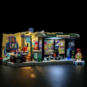 Lumibricks F9066 Abribus Graffiti — comparateur de prix sur Planet-Brick (vue détail 1)