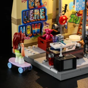 Lumibricks F9066 Abribus Graffiti — comparez les prix sur Planet-Brick (vue détail 4)