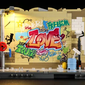 Lumibricks F9066 Abribus Graffiti — comparatif marchands sur Planet-Brick (vue détail 7)