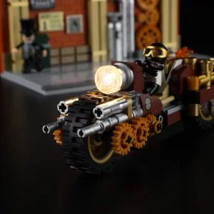 Lumibricks F9067 Steampunk Motorcycle Pursuit — où acheter au meilleur tarif sur Planet-Brick (vue détail 2)