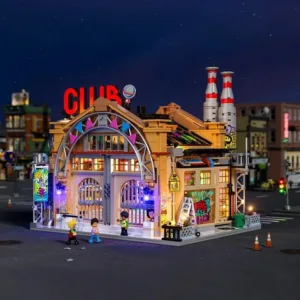 Lumibricks F9068 Maison de la Musique Factory — où acheter au meilleur tarif sur Planet-Brick (vue détail 2)