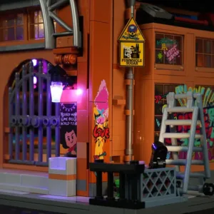 Lumibricks F9068 Maison de la Musique Factory — comparatif marchands sur Planet-Brick (vue détail 7)