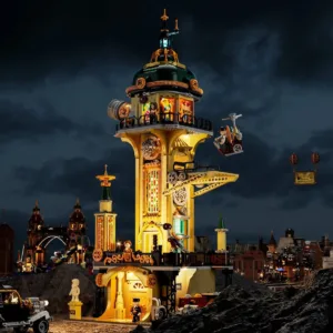 Lumibricks F9070 Steampunk Watch Tower — où acheter au meilleur tarif sur Planet-Brick (vue détail 2)