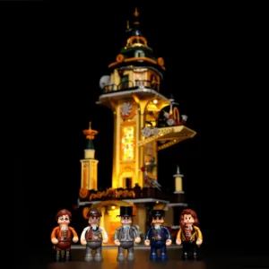 Lumibricks F9070 Steampunk Watch Tower — bons plans et promos sur Planet-Brick (vue détail 3)