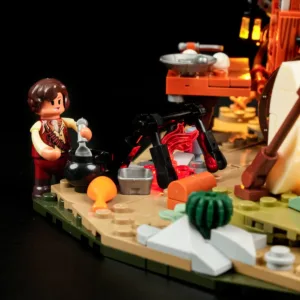 Lumibricks F9076 Cowboy Camp — comparatif marchands sur Planet-Brick (vue détail 7)