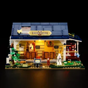 Lumibricks F9080 Horse Stable — bons plans et promos sur Planet-Brick (vue détail 3)