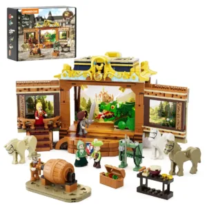 Lumibricks L9063 Medieval Troupe Carriage — meilleur prix sur Planet-Brick (visuel principal)