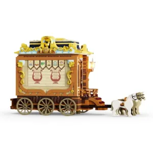 Lumibricks L9063 Medieval Troupe Carriage — bons plans et promos sur Planet-Brick (vue détail 3)