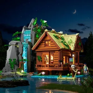 Lumibricks L9083 Waterfall Cabin — où acheter au meilleur tarif sur Planet-Brick (vue détail 2)